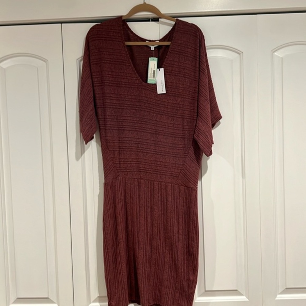 Michael stars‎ new with tags medium Averie textured knit dress medium
